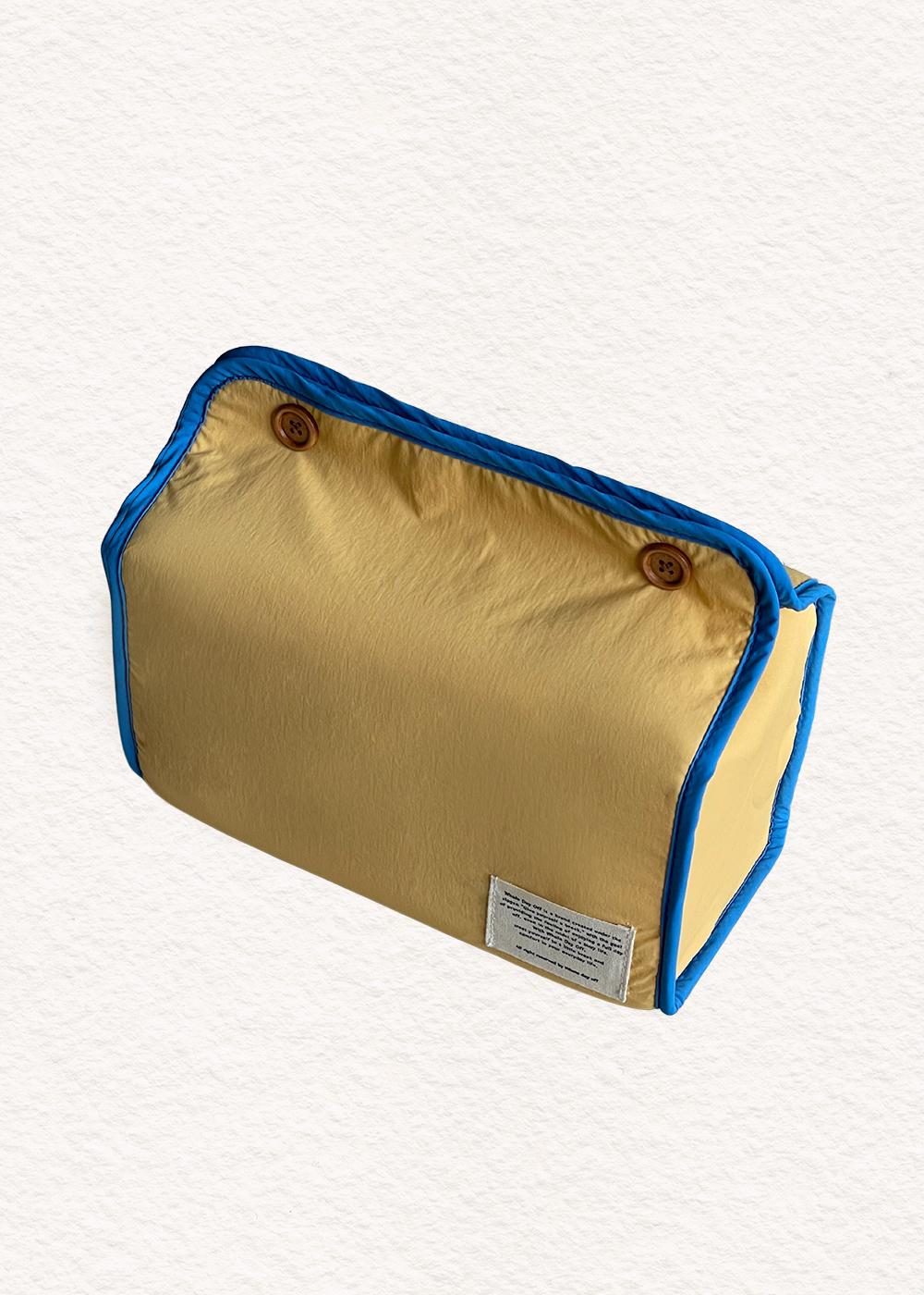 Button Bun tissue cover - 02 Lemon