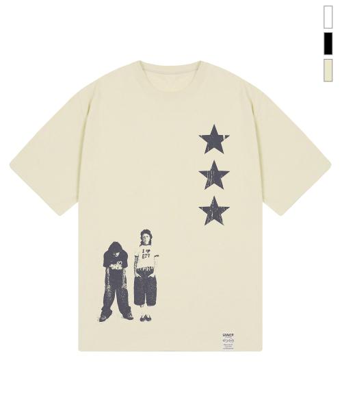 [UNISEX]STAR3 반팔티_3color