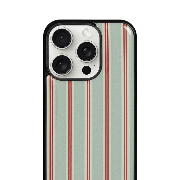 주문제작 / Mint stripe case