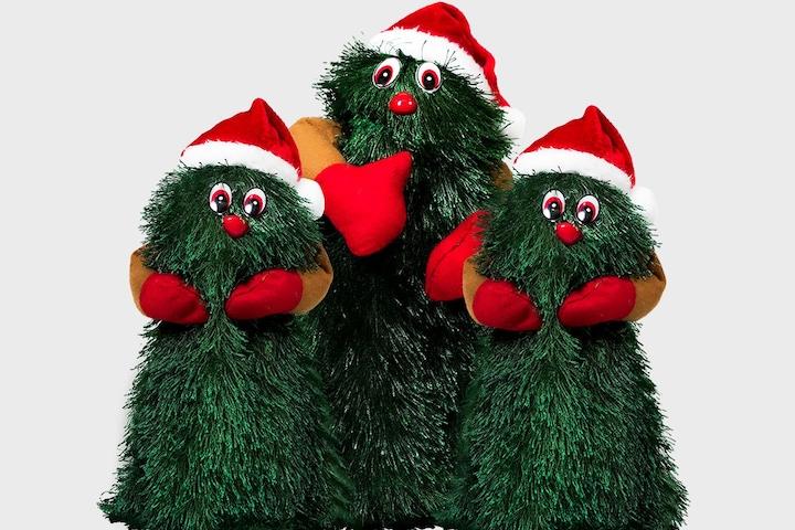 춤추는 크리스마스 트리인형 중형2+대형1 세트