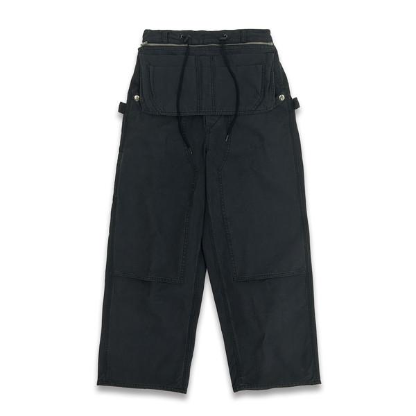 Double Knee Carpenter Pants ,Black