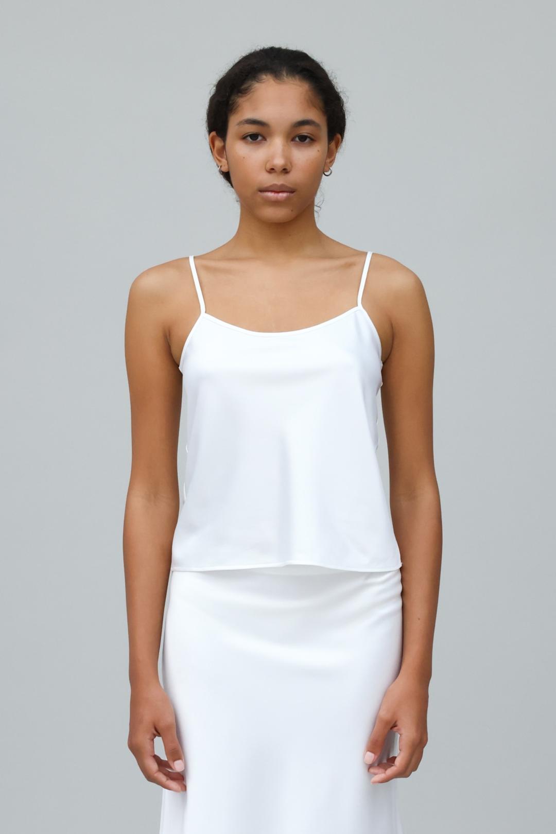 Megan Easywear Top - Pearl