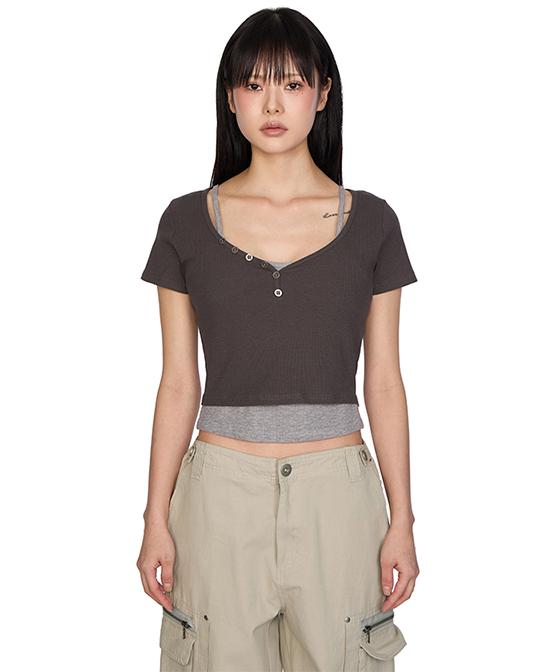 원트 레이어드 티셔츠