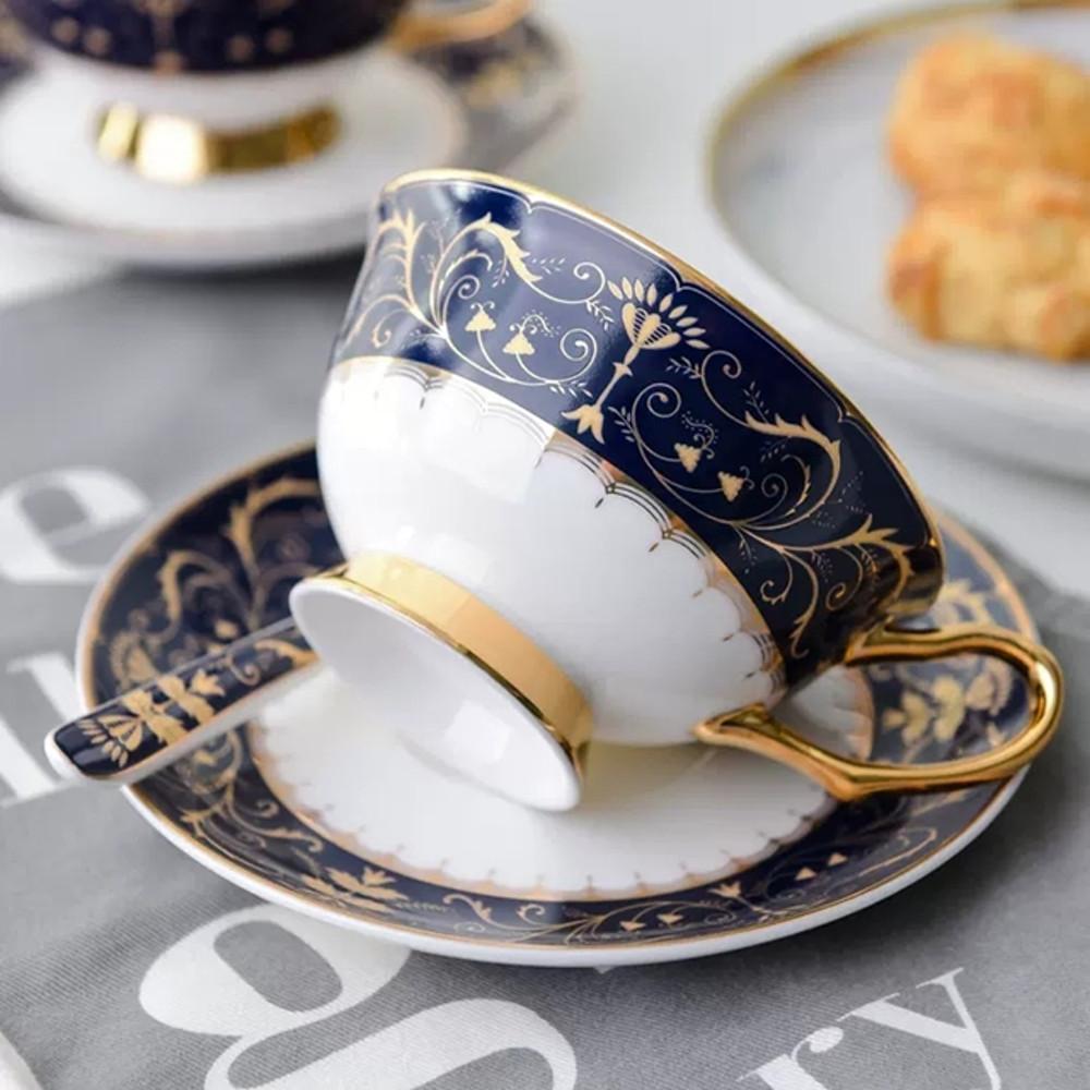 북유럽풍 골드 커피잔세트