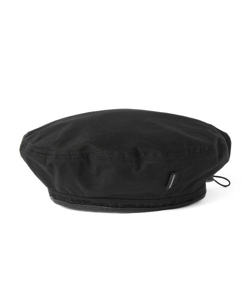 Twill Beret Black