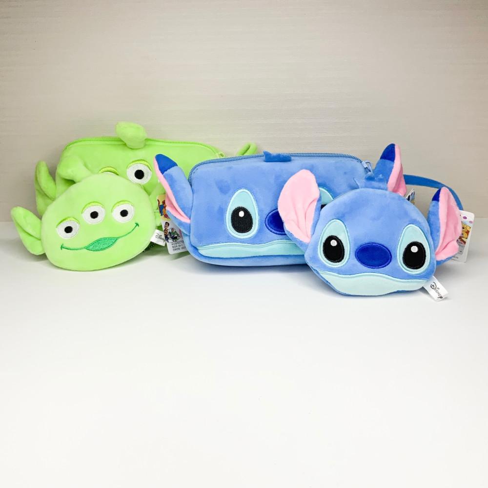 [맙소사잡화점] 알린 스티치 디즈니 정품 파우치 / 에어팟 이어폰 파우치 /동전지갑/ 필통 /토이스토리/릴로와 스티치