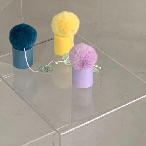 holiday fur candle [3colors]