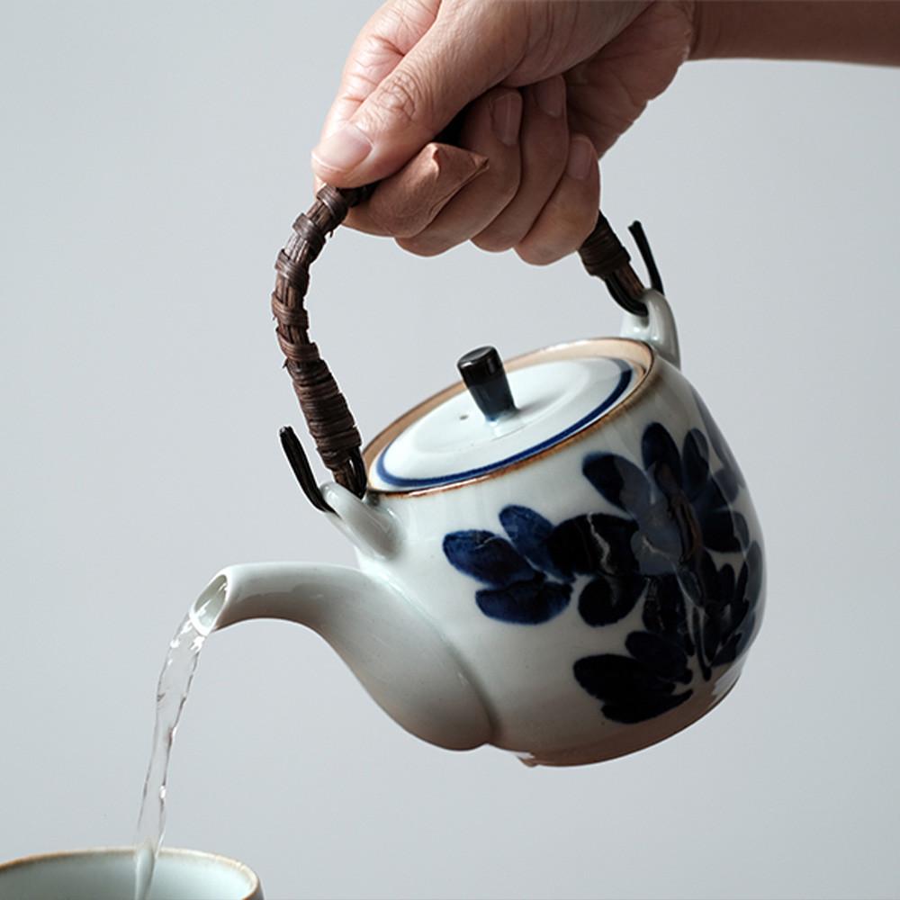 마루히로 하사미 바르바르 BARBAR IROHA 티팟 / 차주전자 세라믹 티포트 티테이블