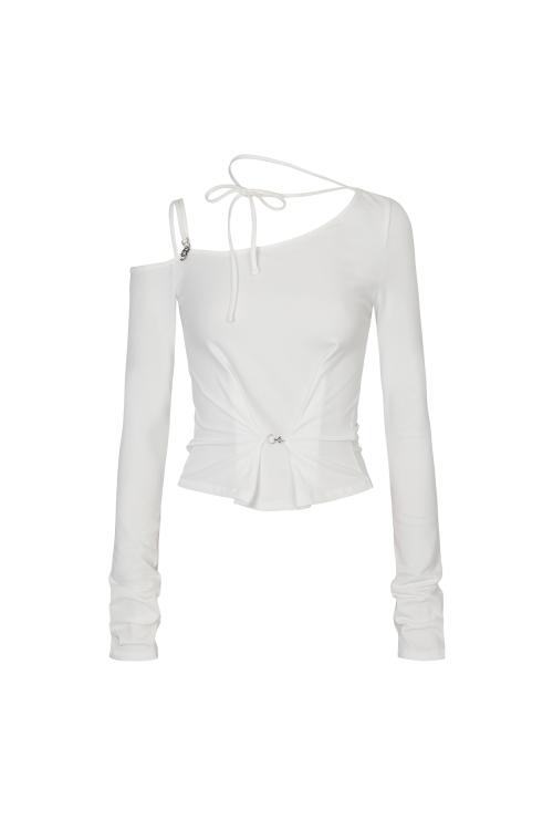 RUBY HOOK LONG SLEEVE white
