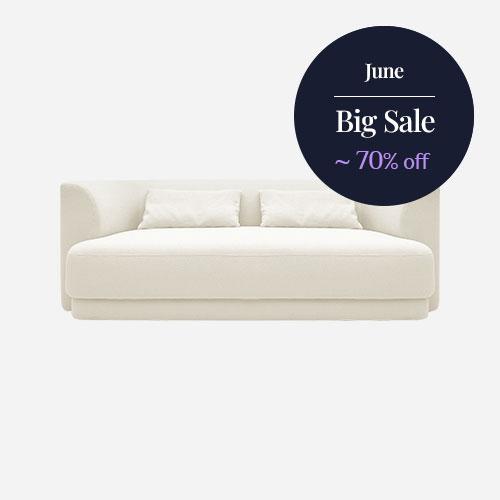 TONE 3 PERSON FABRIC SOFA