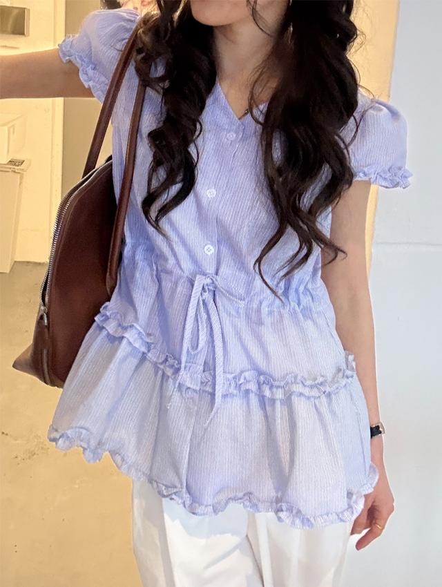 쿠라 블라우스