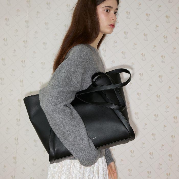 [다니엘] PU 쇼퍼백 (JLBA5F300BK)