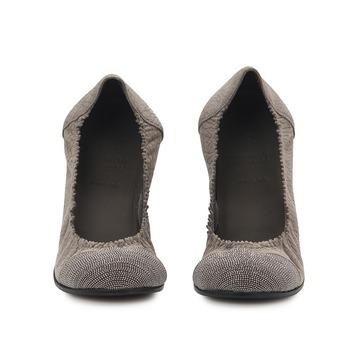 브루넬로 쿠치넬리 스터드 발레리나 플랫 슈즈 발렛 슈즈 로퍼