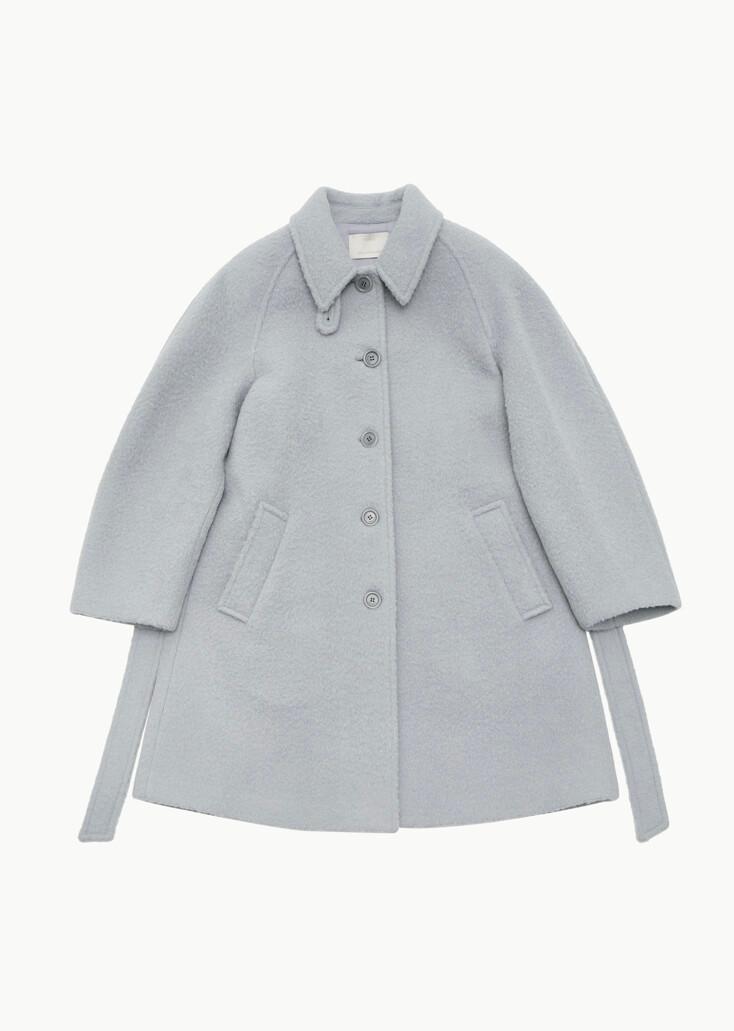 ALPACA RAGLAN COAT (SKY BLUE)