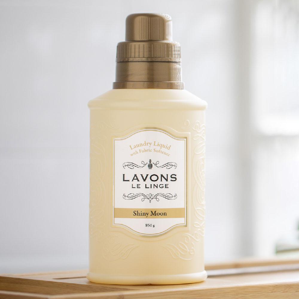 일본 라봉 Lavons 라본 섬유유연제 샤이니문 액체 세탁 850 ml g