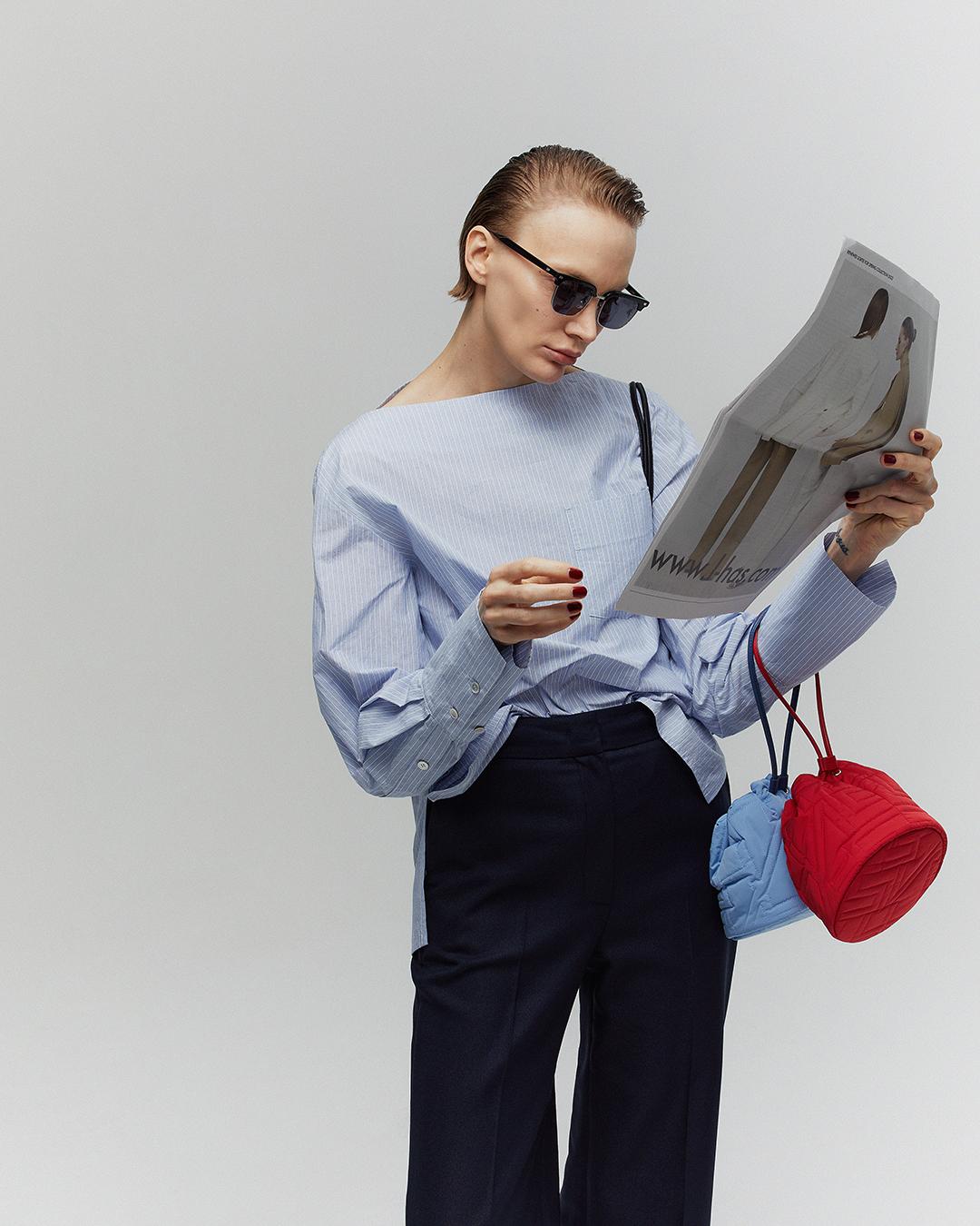 OVERSIZED BOATNECK SHIRT_BLUE STRIPE