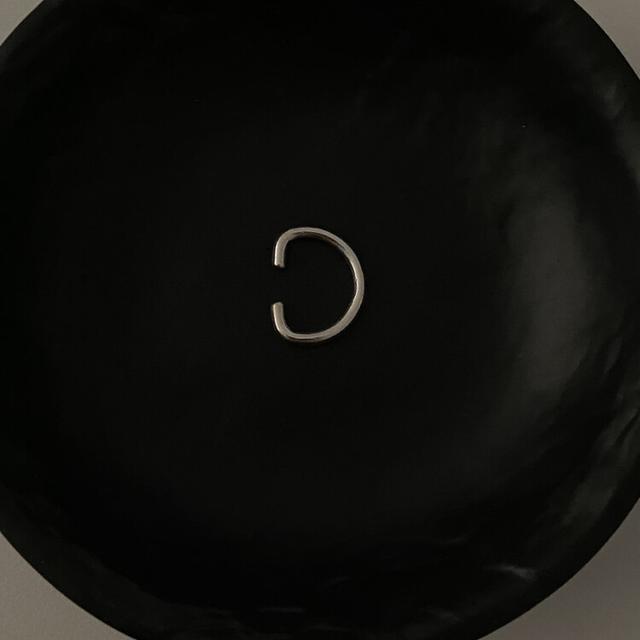 [925silver](낱개판매)UOO earcuff