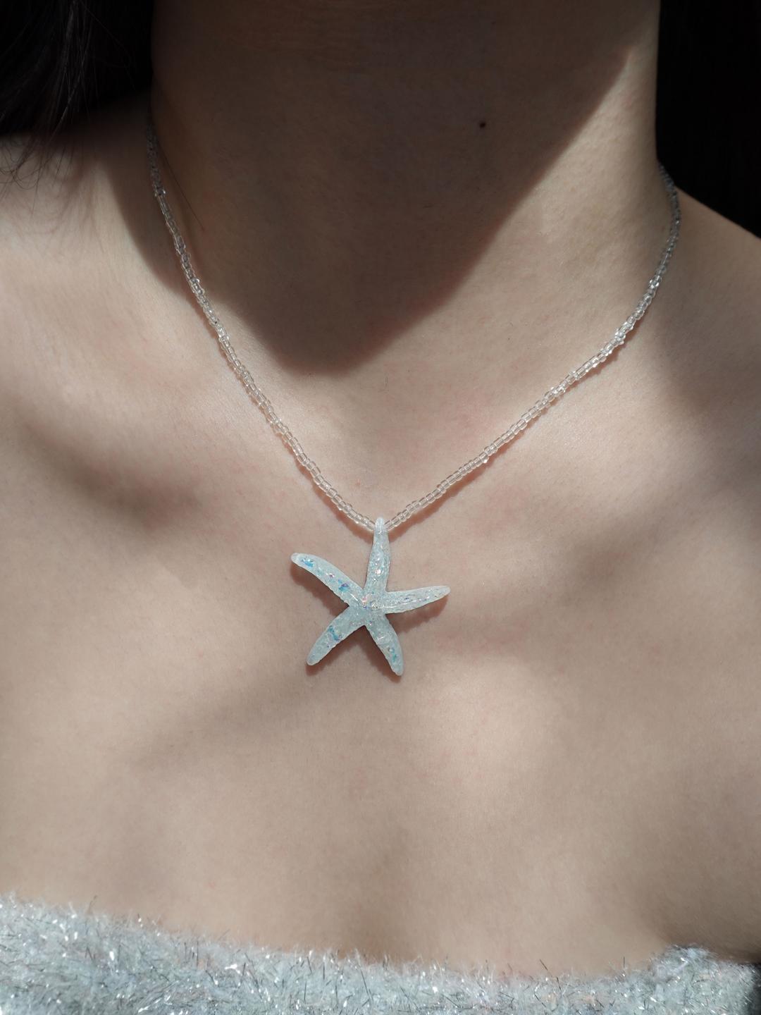 노드레스 starfish necklace | 바닷마을 불가사리 목걸이