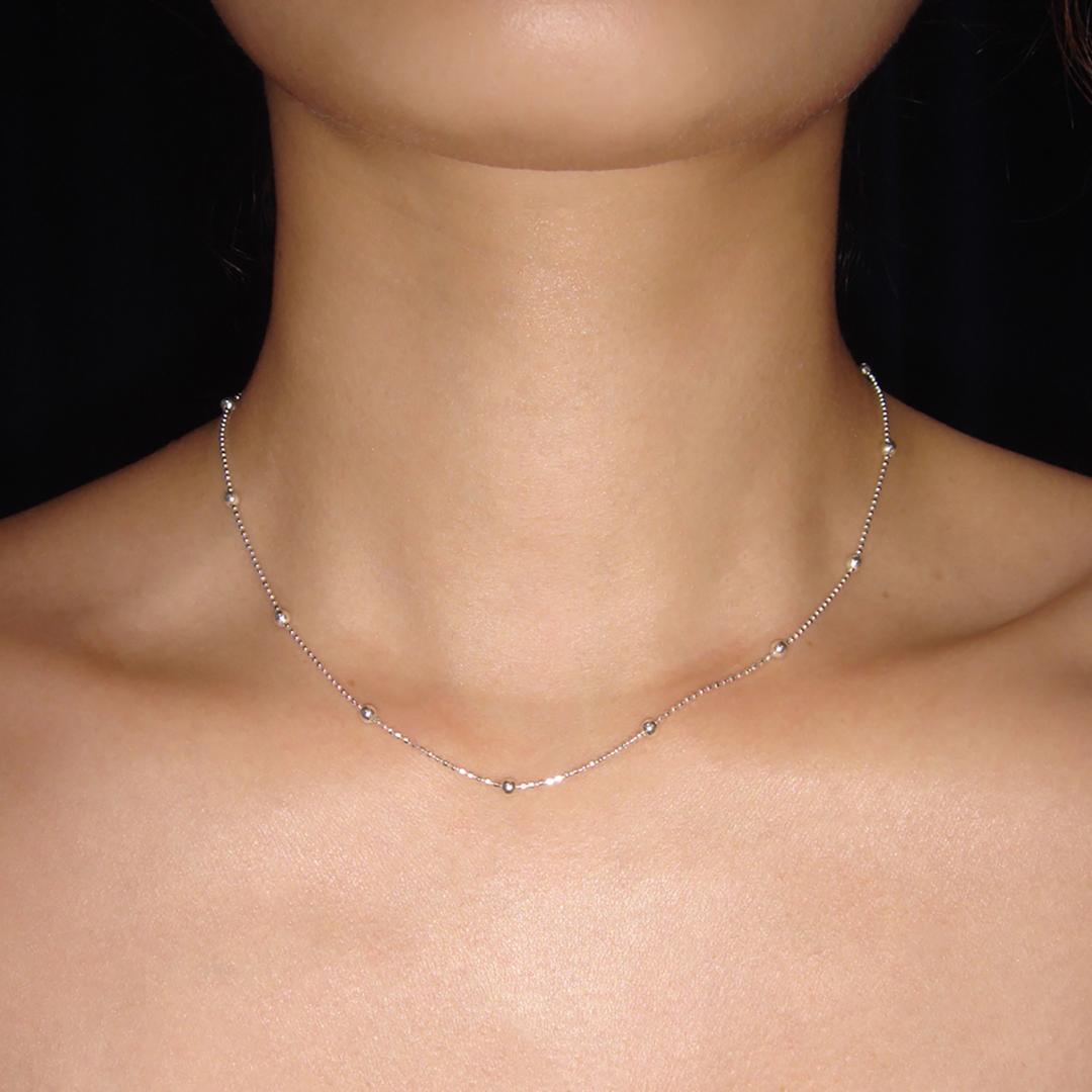 Essential ball chain necklace