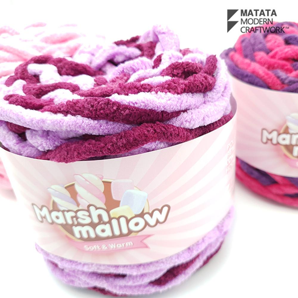 (10+1)마크라메 뜨개재료 마타타 마시멜로 통통 극세사 수면사