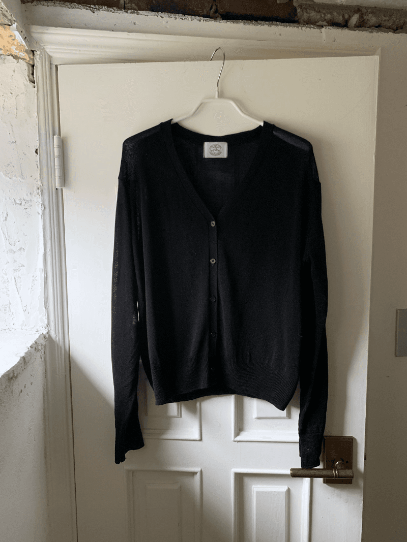 헬로마틸다 [26ss재입고][피버]그린티 썸머 시스루 가디건