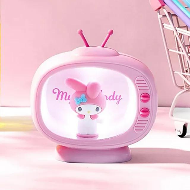 마이멜로디 TV 무드등 인테리어 소품 조명 수면등 산리오 캐릭터 귀여운