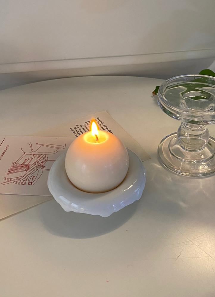 세라믹 캔들 오브제 홀더 인테리어 소품 선물 장식