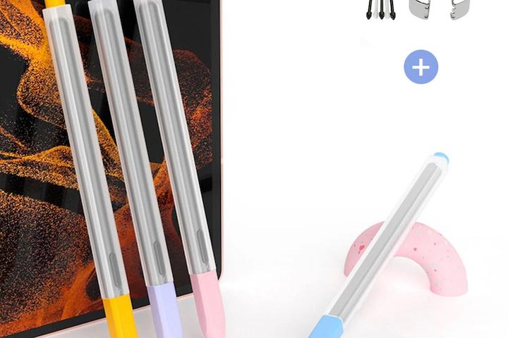 삼성 갤럭시탭 S8 S7 플러스 울트라 S6Lite S펜 볼펜 스타일 뉴트로 디자인 케이스