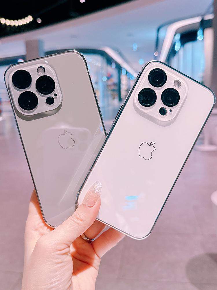 걸스케이스 아이폰15 프로 맥스 아이폰14 PRO 일러스트 유광 글라스 케이스