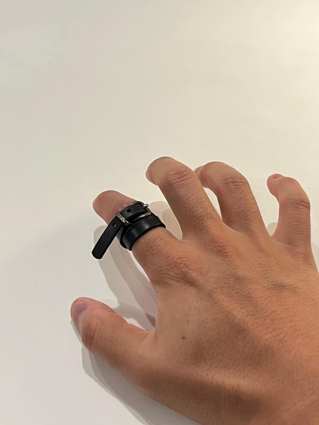 앤드뮐미스터 레더 반지(더블) | 후루츠패밀리