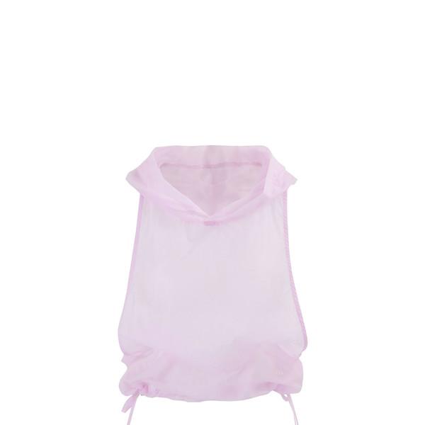 Sheer glow summer Hoodie [Pink]