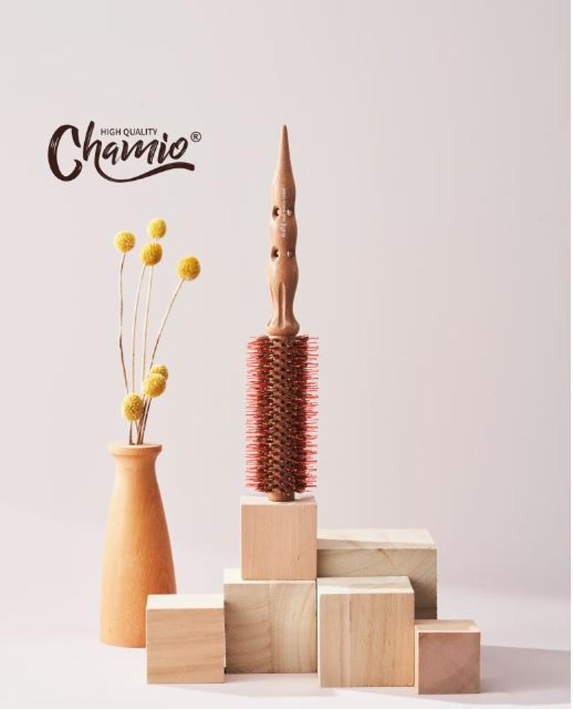 차미오 포킹 윙클 드라이롤빗 헤어브러쉬 뿌리볼륨 앞머리 롤빗 1호