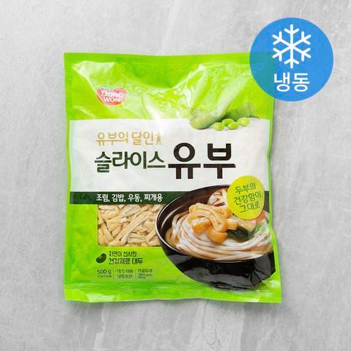 동원 슬라이스 유부 (냉동), 500g, 1개 - 유부 | 쿠팡