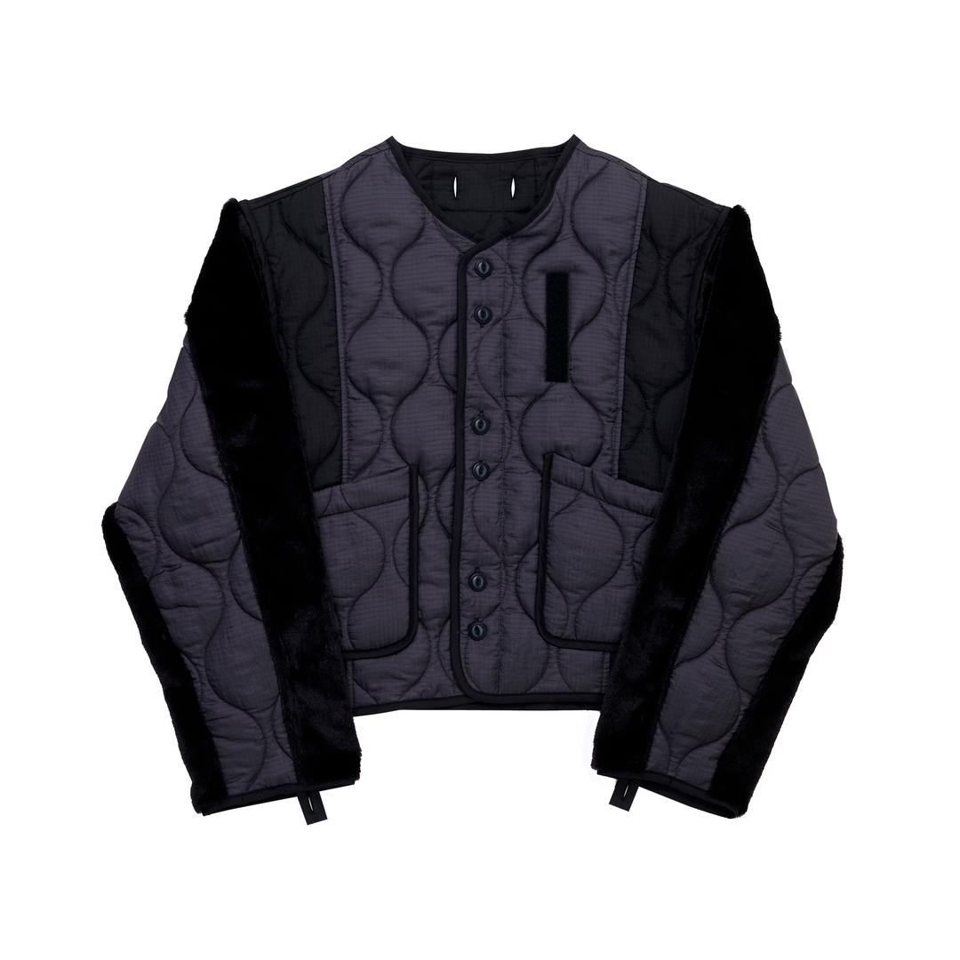 PADDING SHORT LINER JACKET A type-BK