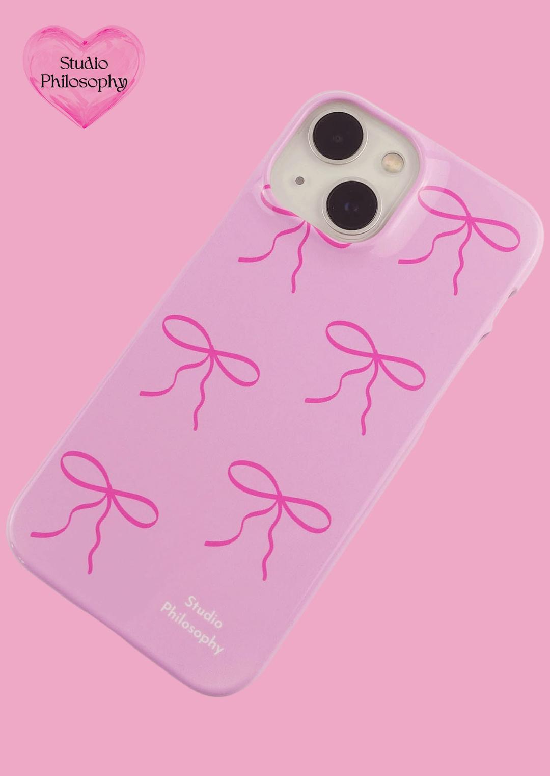 (❋StuPhy) PINK RIBBON  CASE