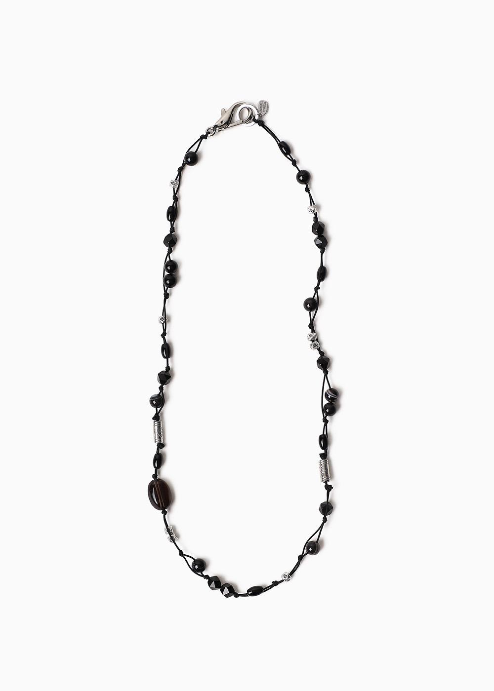 썸머 드롭스 목걸이 - 블랙