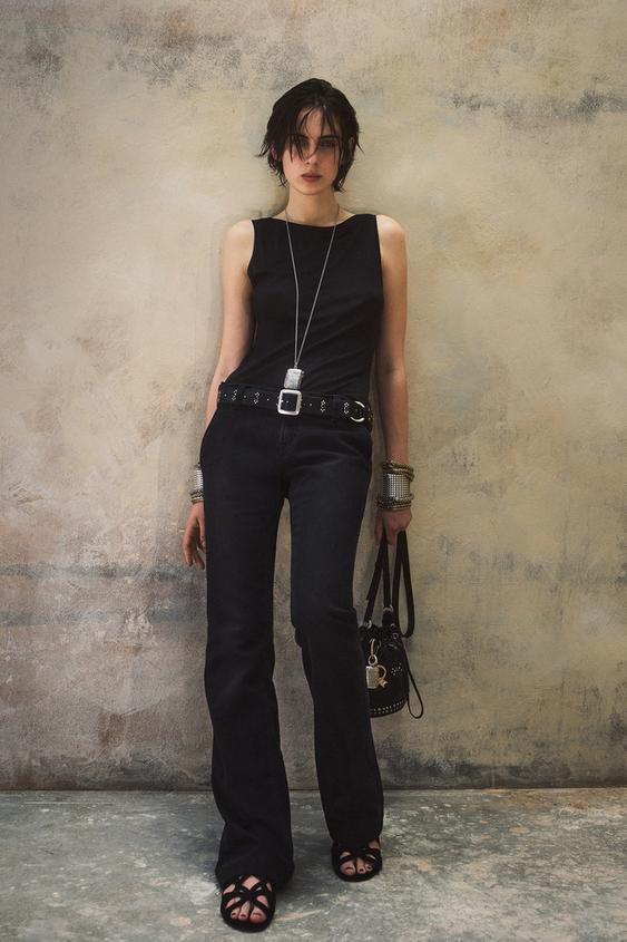 JEAN ÉVASÉ TAILLE BASSE KATE MOSS X ZARA