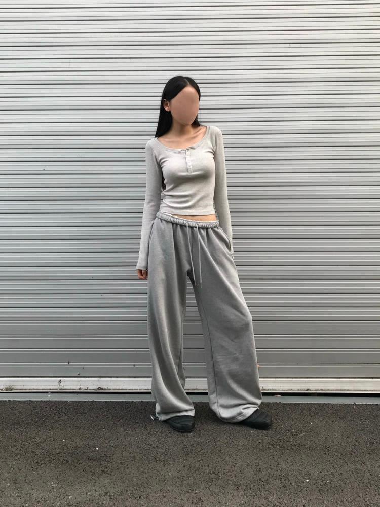 MONO BUTTON TEE 모노 버튼 티 (4COLOR)