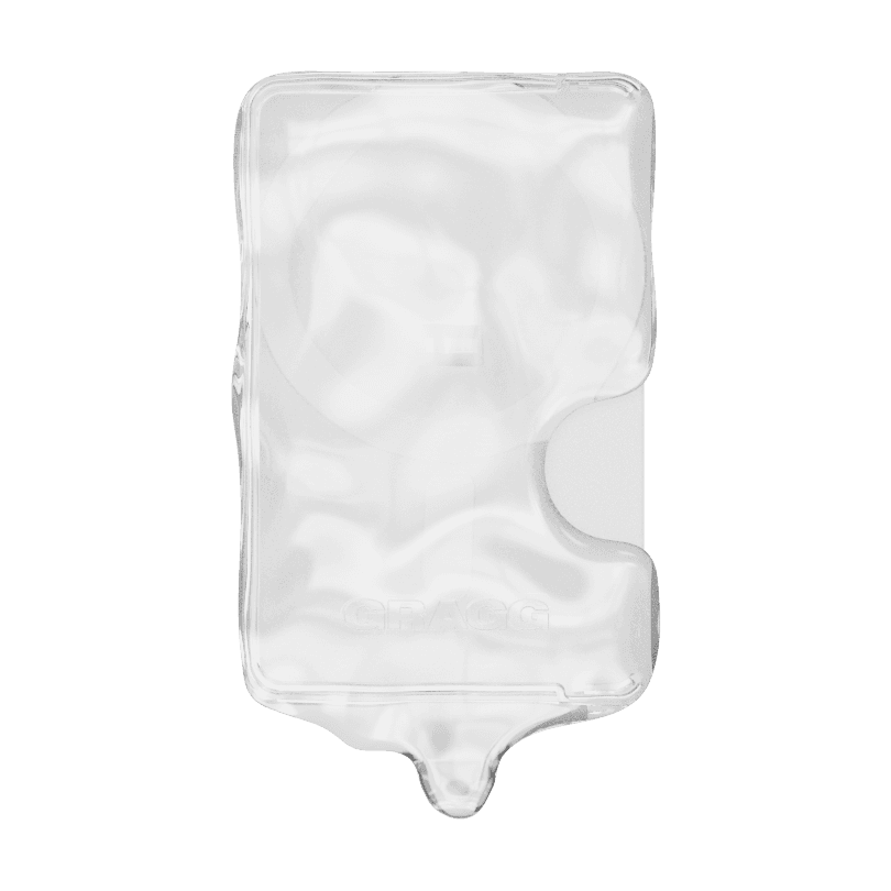 DOUBLE LAYERS MAGSAFE CARD SLOT - CLEAR