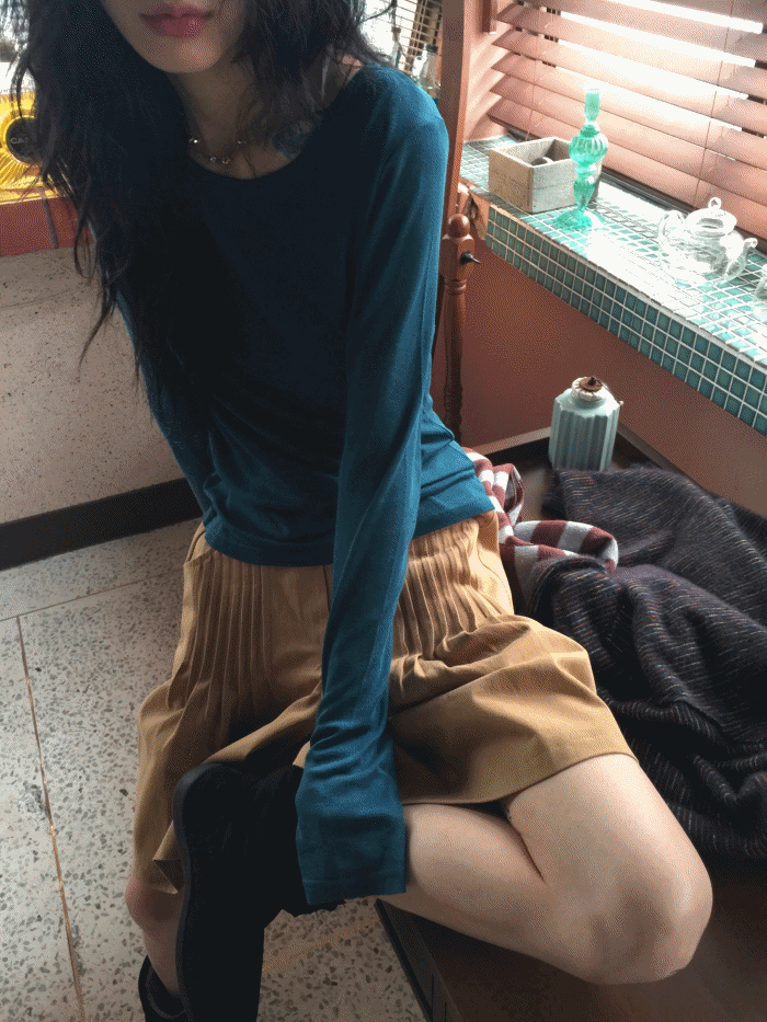 베이직 롱 슬리브t (9color)