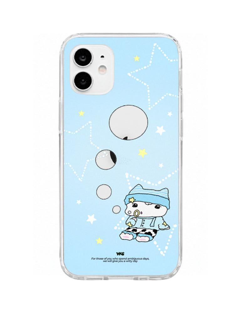 해피 버블캣 젤리 하드 케이스 (갤럭시s25 케이스 입고)