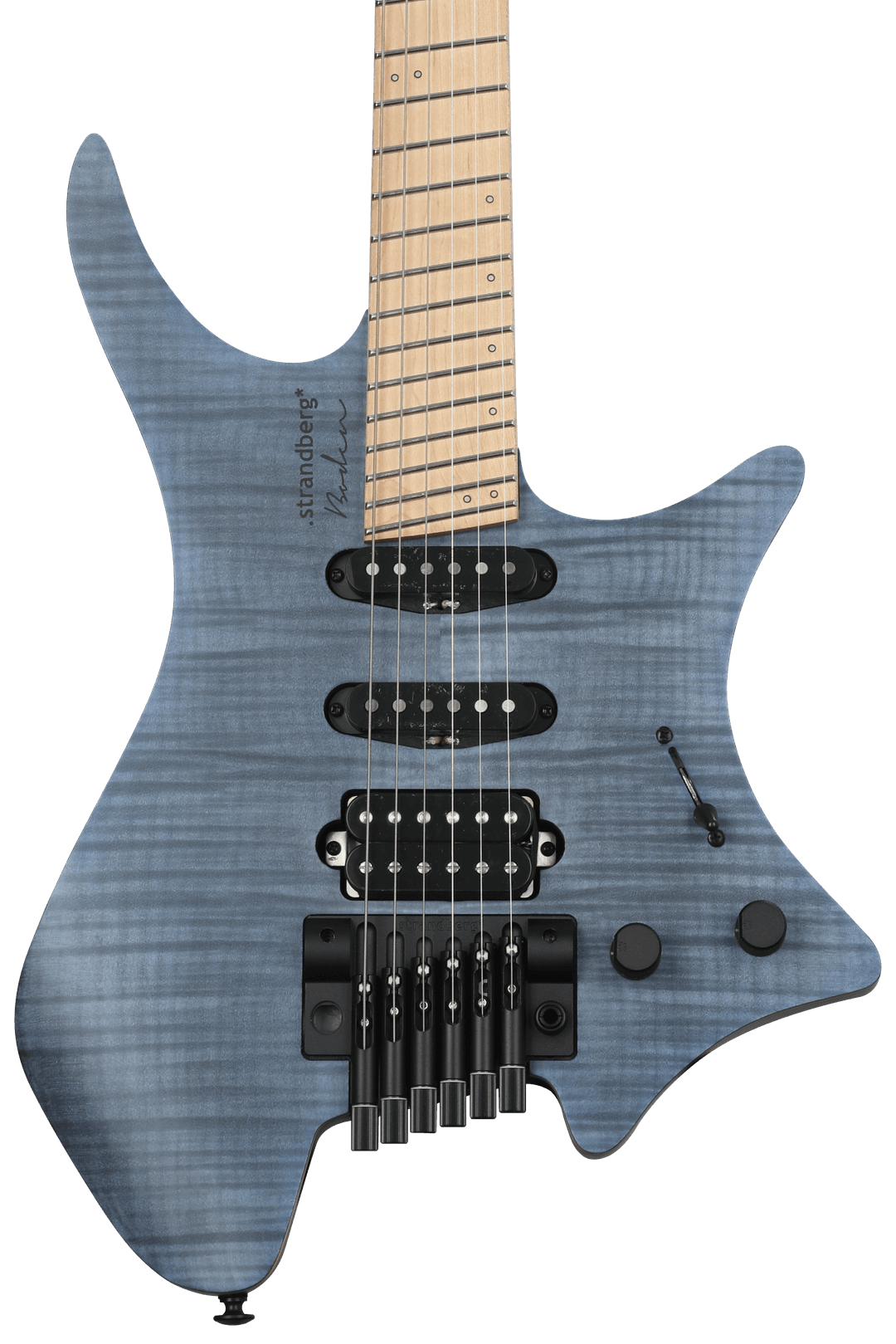 Strandberg Boden Standard NX 6 Tremolo Electric Guitar - Trans Blue