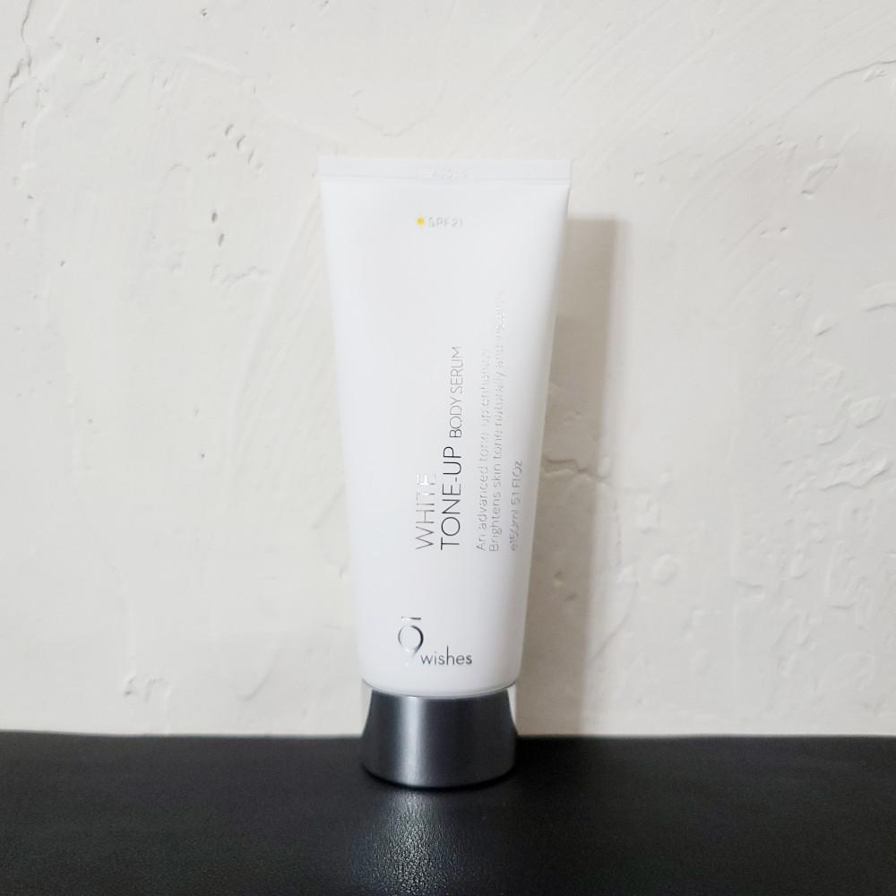 나인위시스 화이트 톤업 바디 세럼 SPF21 150ml