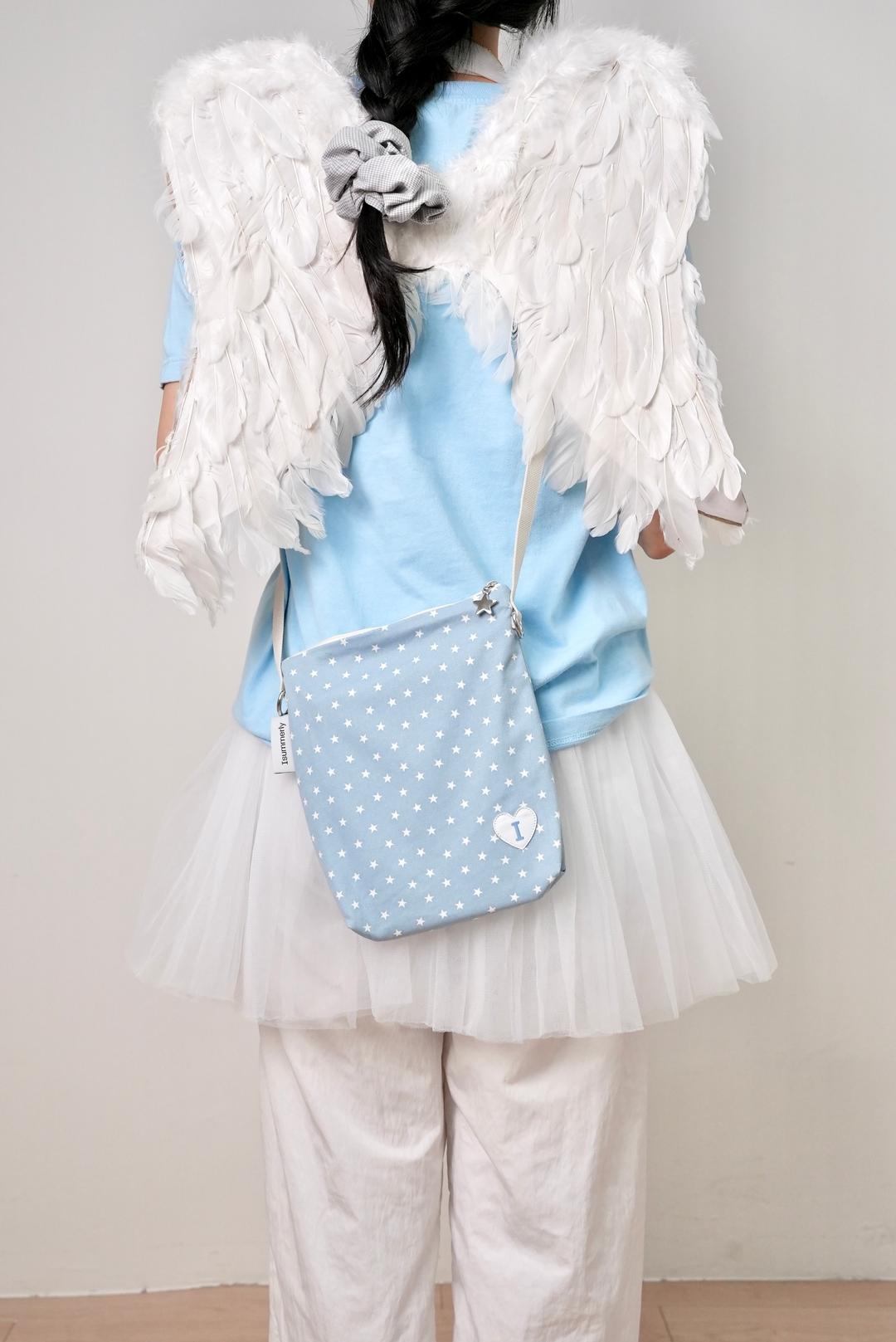 Koi cross Bag - Angel star (코이 크로스백 하늘)