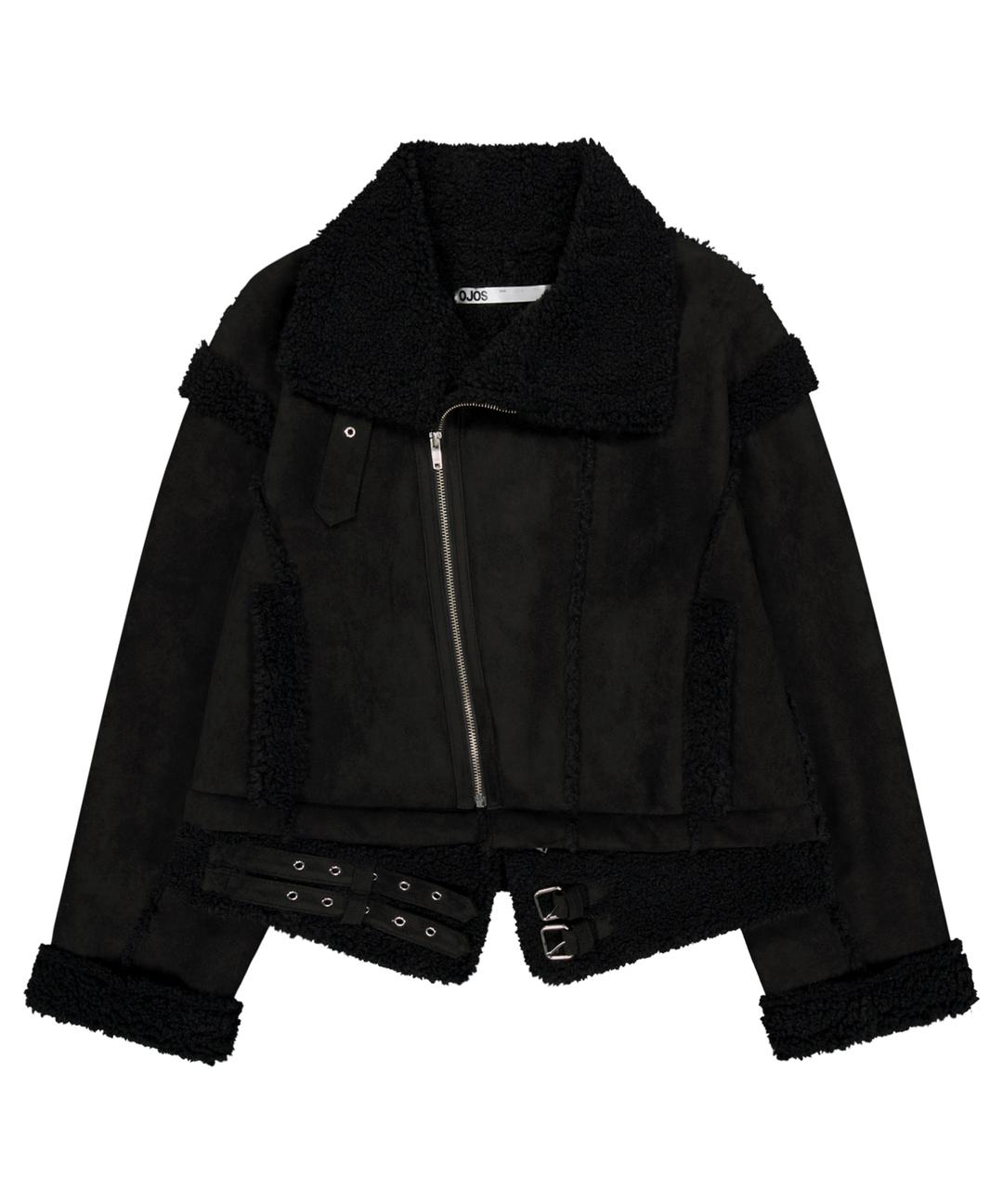[PRE-ORDER/9월 말 순차배송] Detachable Shearing Jacket / Black