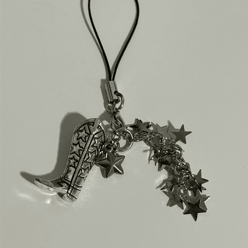 Star shoes keyring
