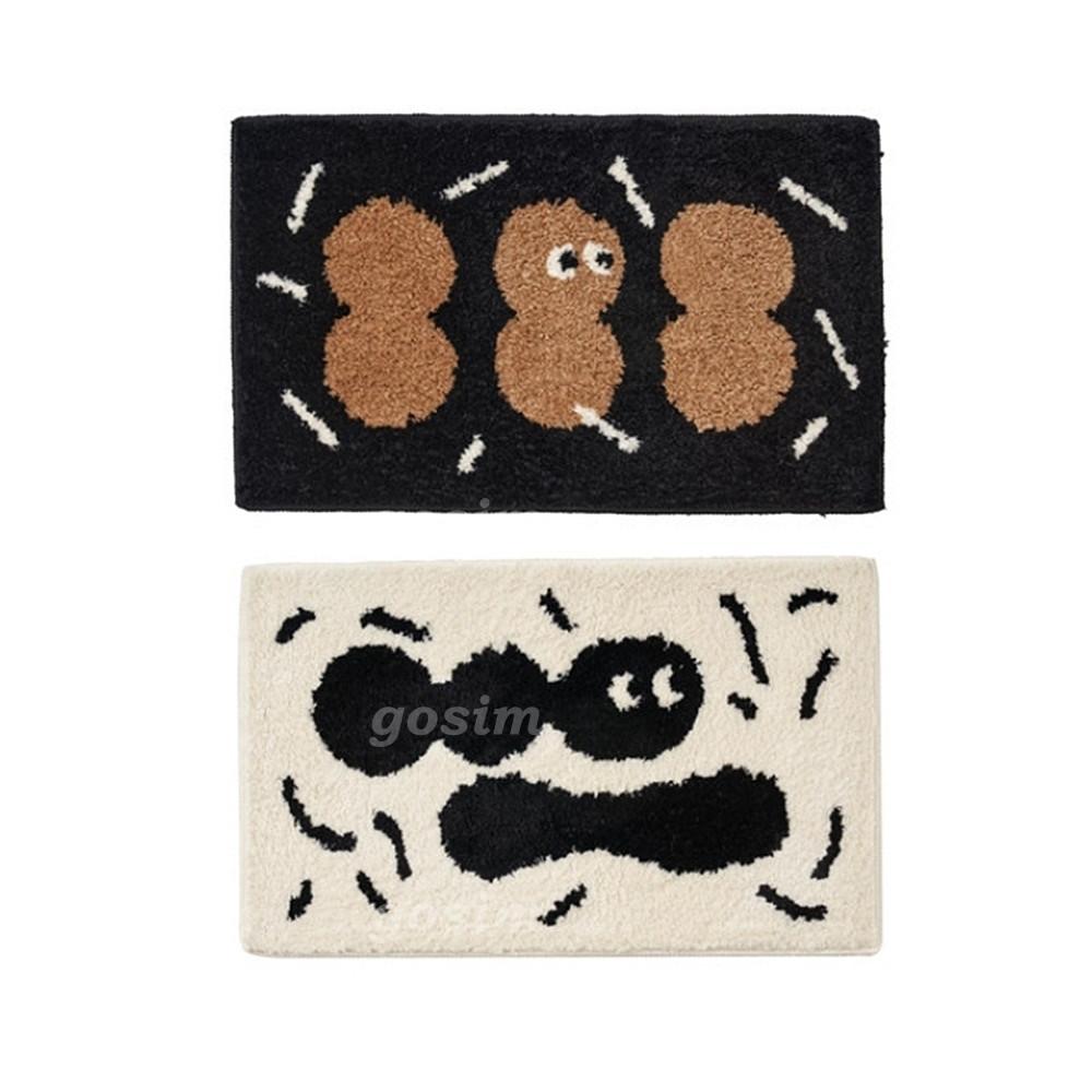 귀여운 발매트 러그 화장실 매트 현관 주방 2color