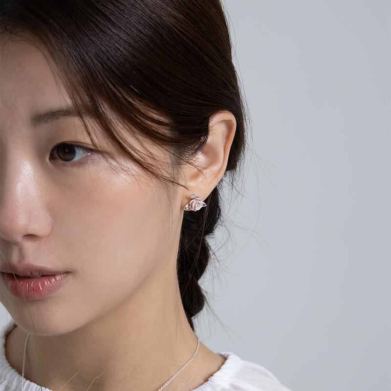 samanda rose earring [coral]