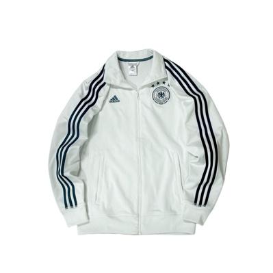 M 아디다스 독일 져지 스포티 트랙탑 흰검 화이트
