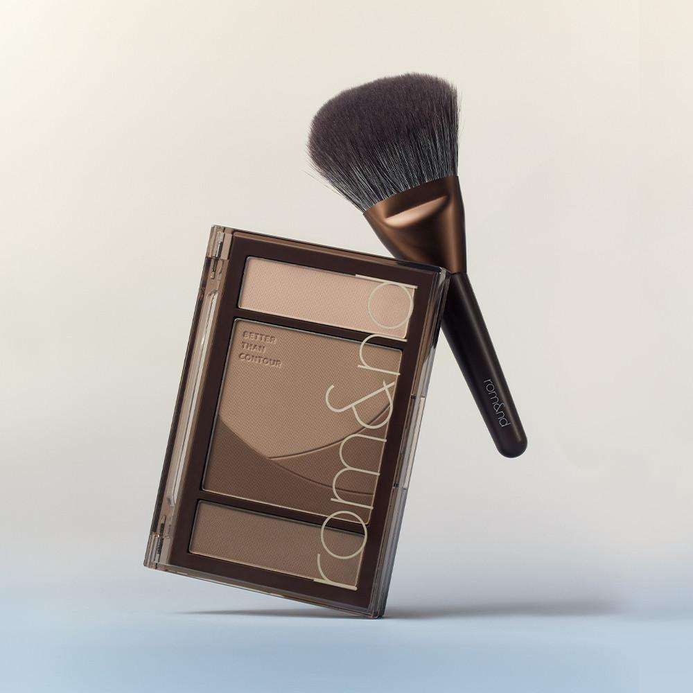 롬앤 베러 댄 컨투어+ 빅브러쉬 1종 세트 (본품 20.5g+실루엣 브러쉬 1종)